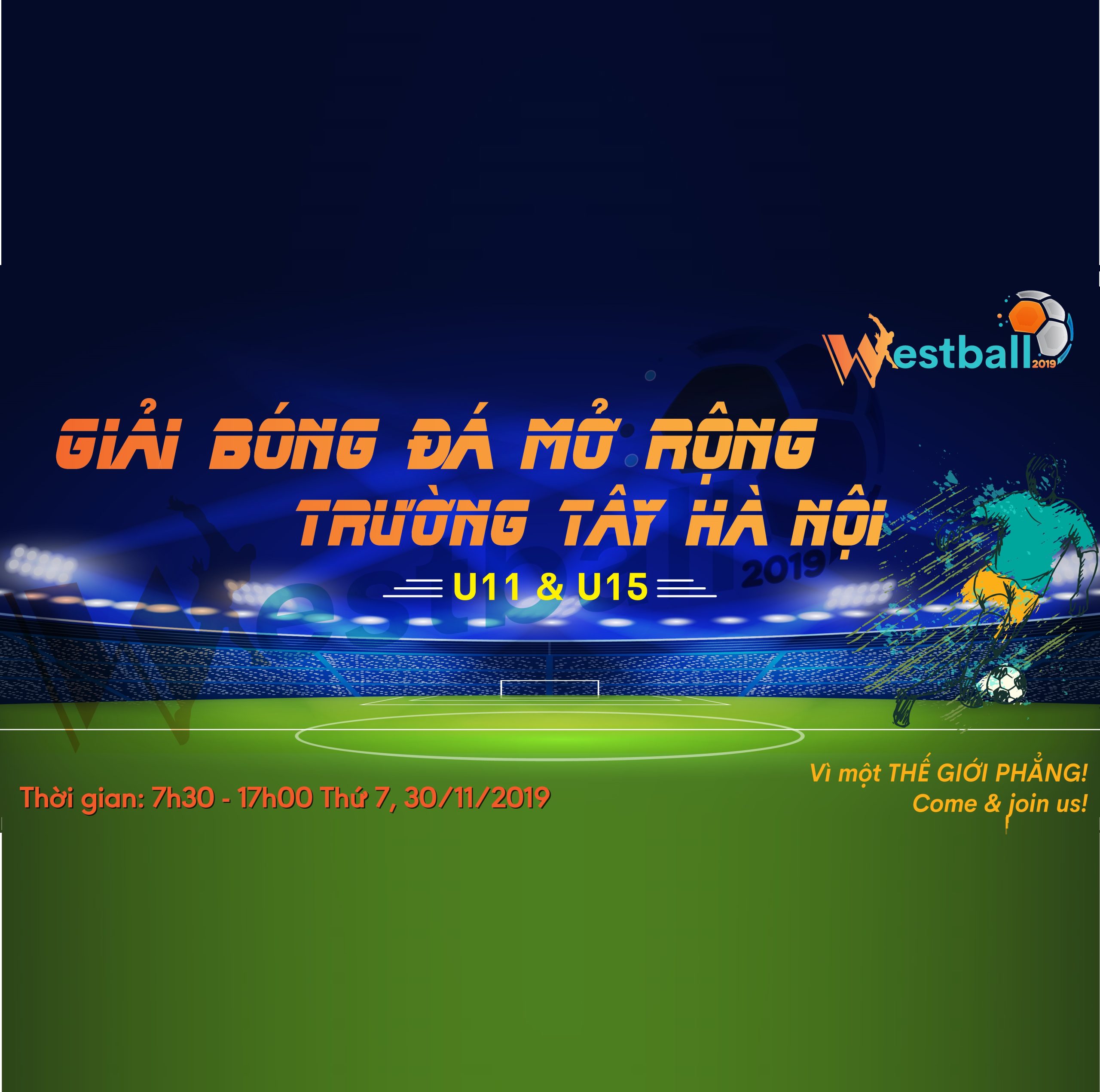 Westball 2019 – Giải bóng đá trường Tây Hà Nội mở rộng️