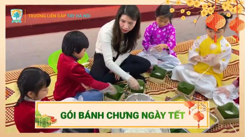 Mang Tết cổ truyền về cho bé