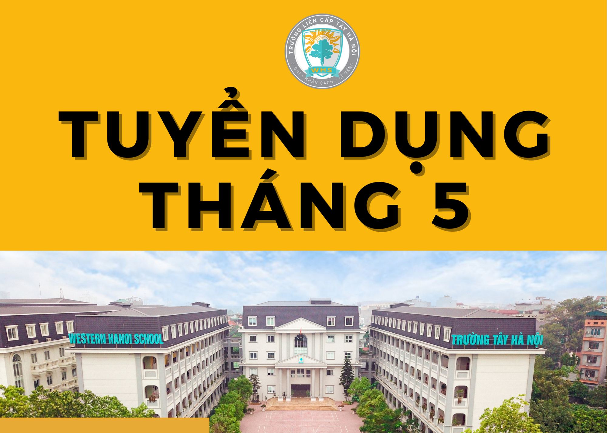 Tuyển dụng nhân sự các vị trí chuyên môn tháng 5.2022