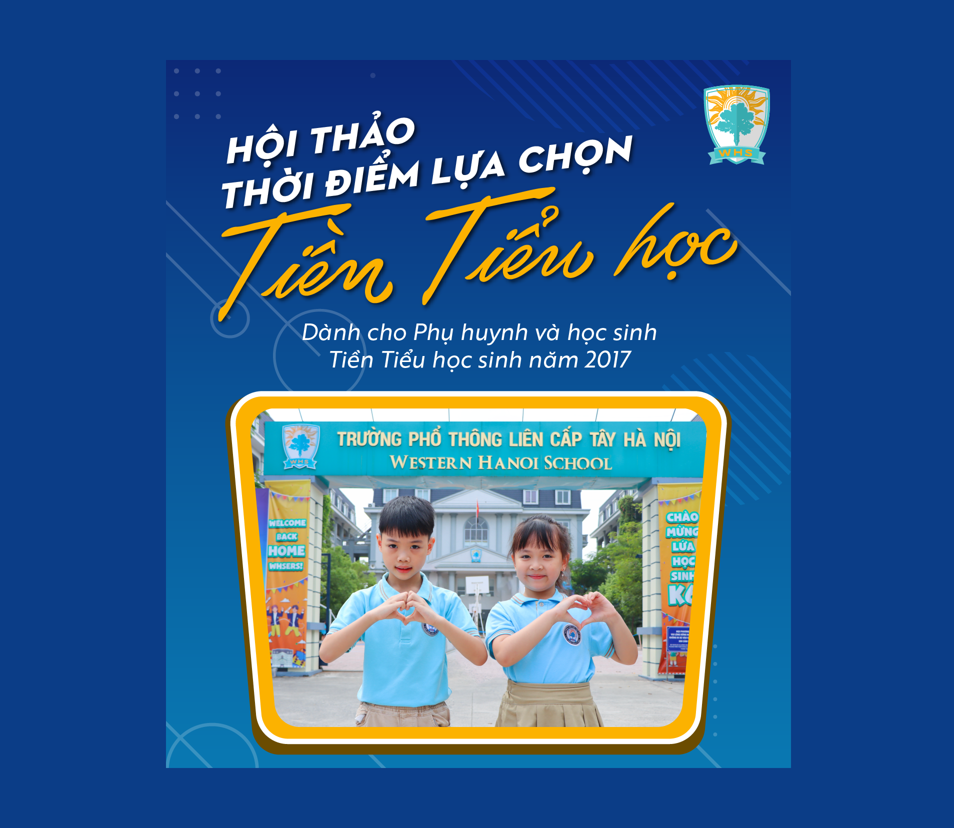 Hội thảo “Thời điểm lựa chọn Tiền Tiểu học”