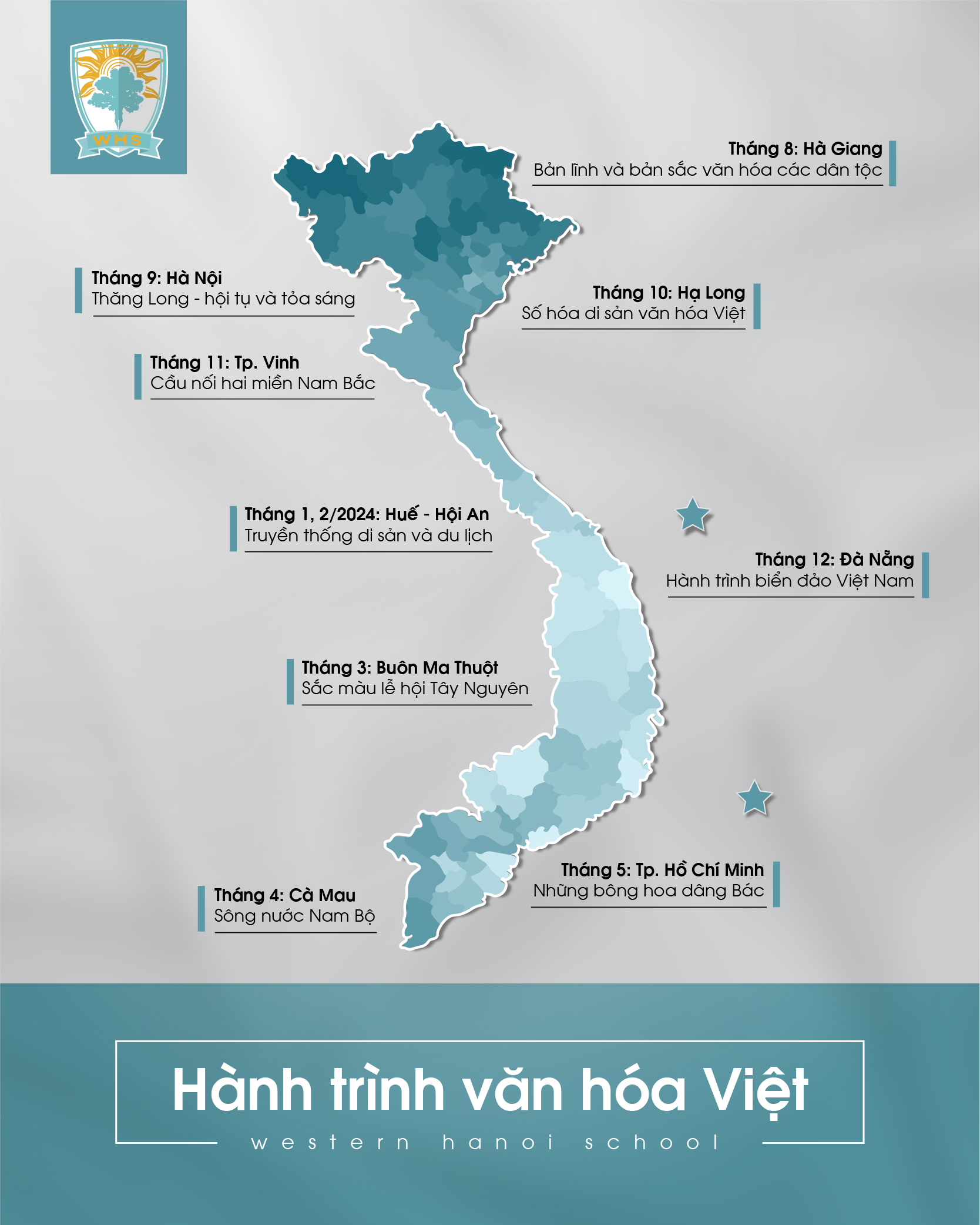 Dấu chân của con trên hành trình văn hóa Việt Nam