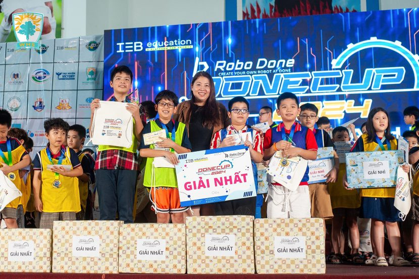 Học sinh giành giải Nhất tại cuộc thi Lập trình Robotics – Done Cup 2024