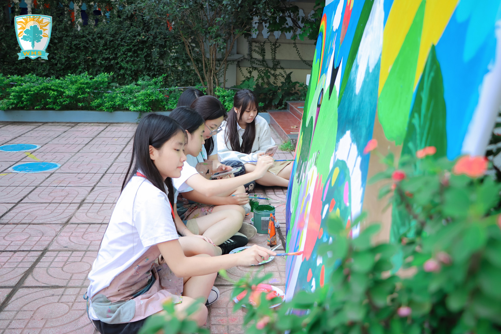 Community Art – Nghệ thuật cộng đồng tại WHS: Vì môi trường Xanh