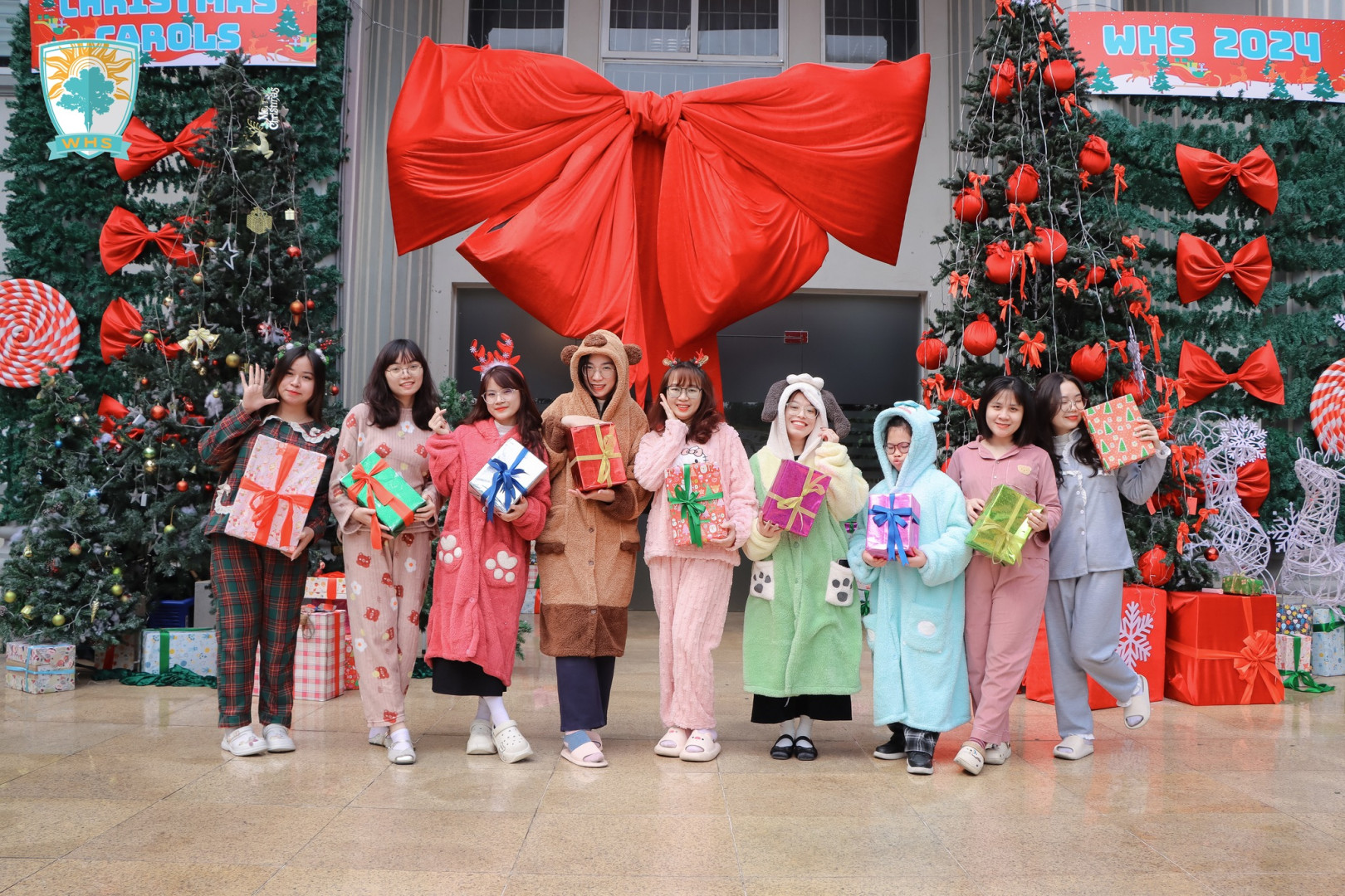 Pyjama day – Ngày giáng sinh đặc biệt của học sinh Tiểu học WHS